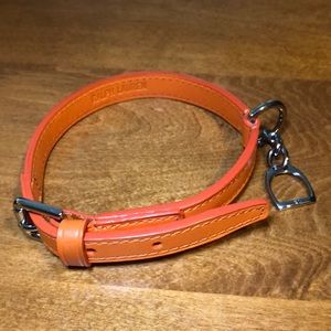 Ralph Lauren Orange Pet Collar